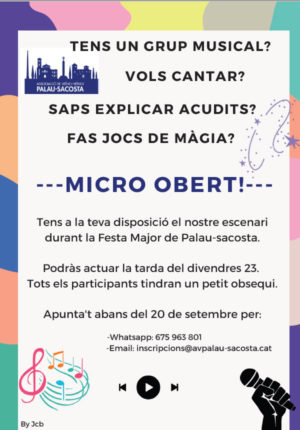 MICROS OBERTS FESTA MAJOR 2022